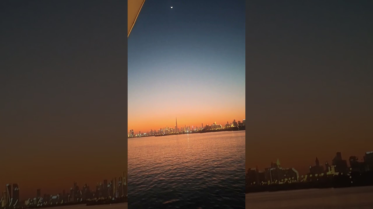 Creek Night View In Dubai