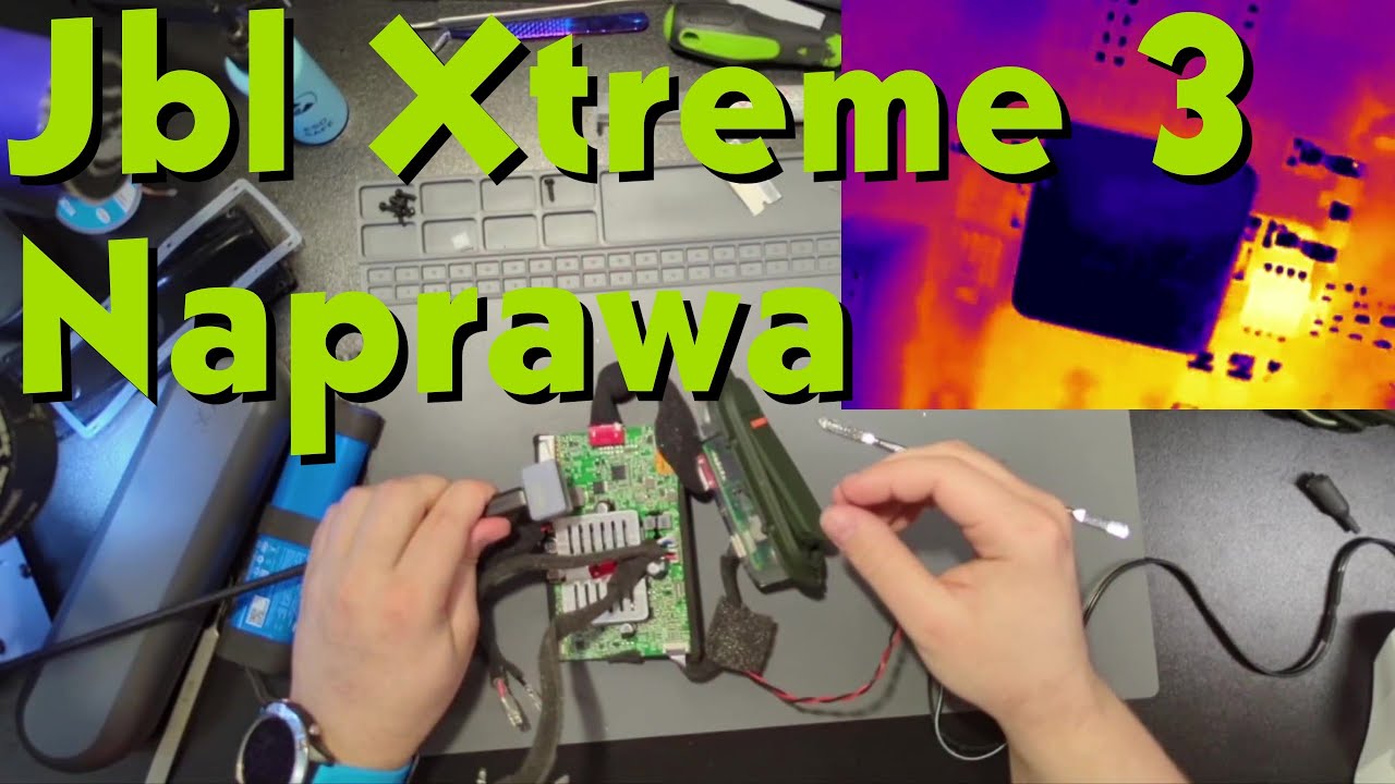 JBL XTREME 3 Nie ładuje - trudna i długa naprawa