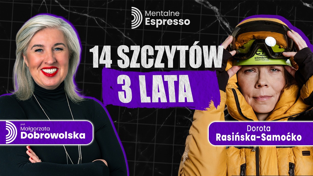 Korona Himalajów, K2 i Siła Charakteru - Dorota Rasińska-Samoćko | Mentalne Espresso