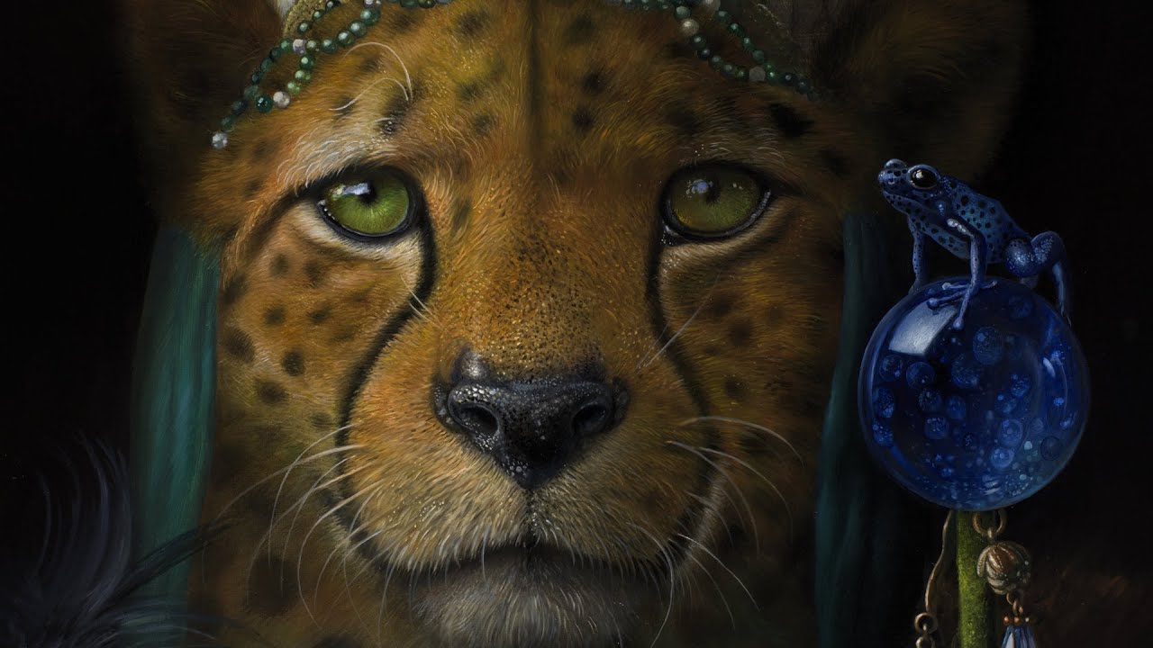 How to paint a CHEETAH