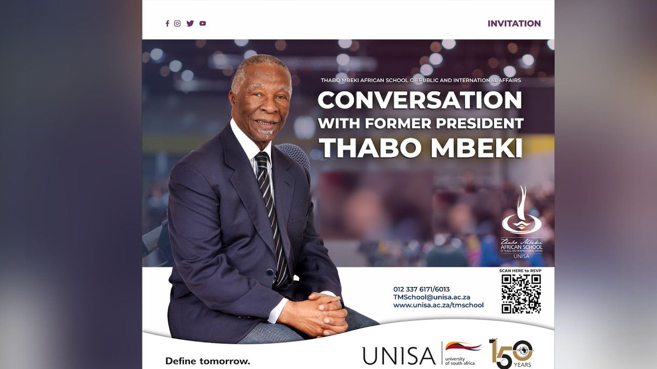 CONVERSATION WITH FORMER PRESIDENT THABO MBEKI