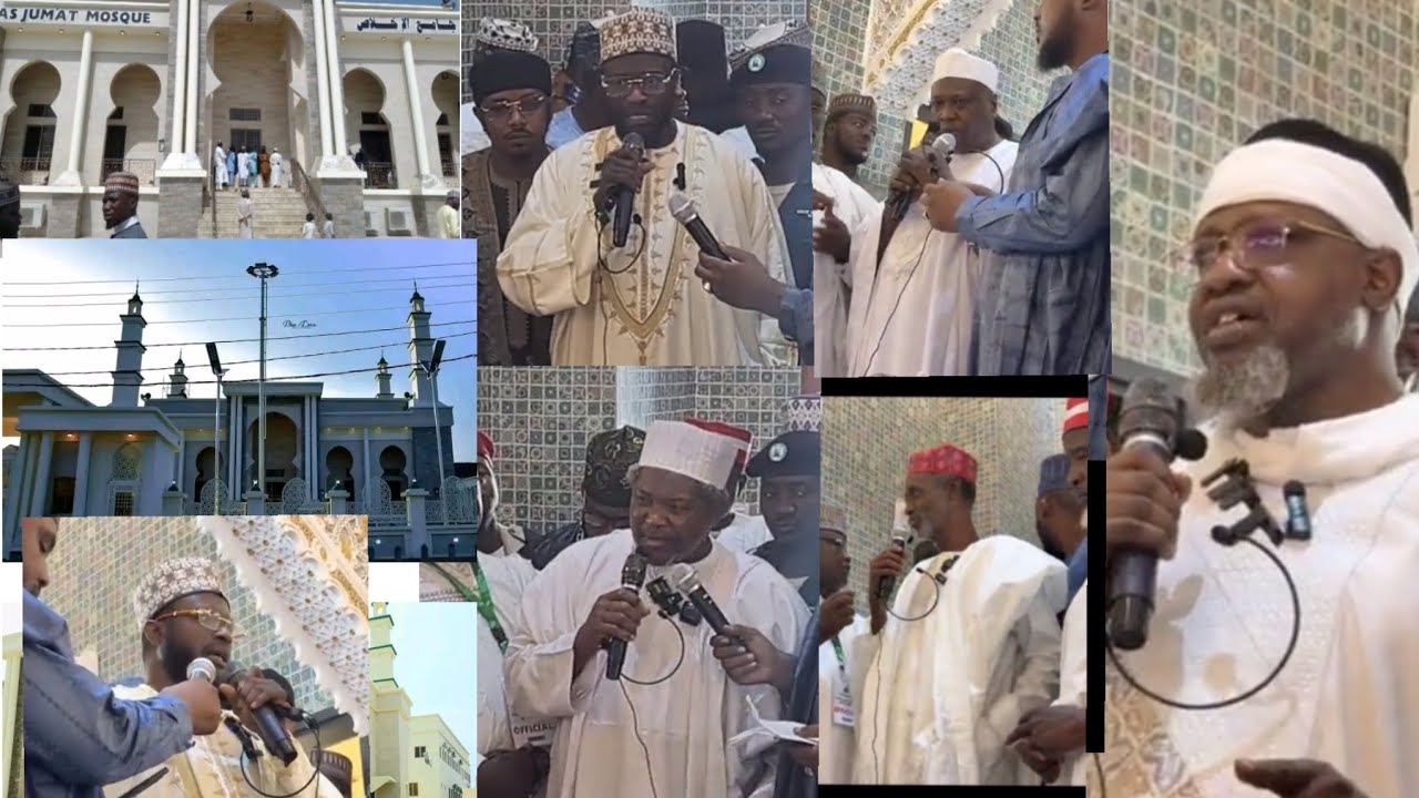 Taron buɗe katafaren Masallacin Al-Ikhlas ƙarƙashin Jagorancin Prof. Sani Umar R/lemo