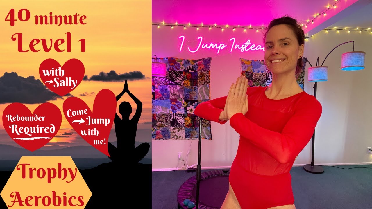 40 min | Trophy Aerobics Level 1 | I Jump Instead on a Cellerciser®