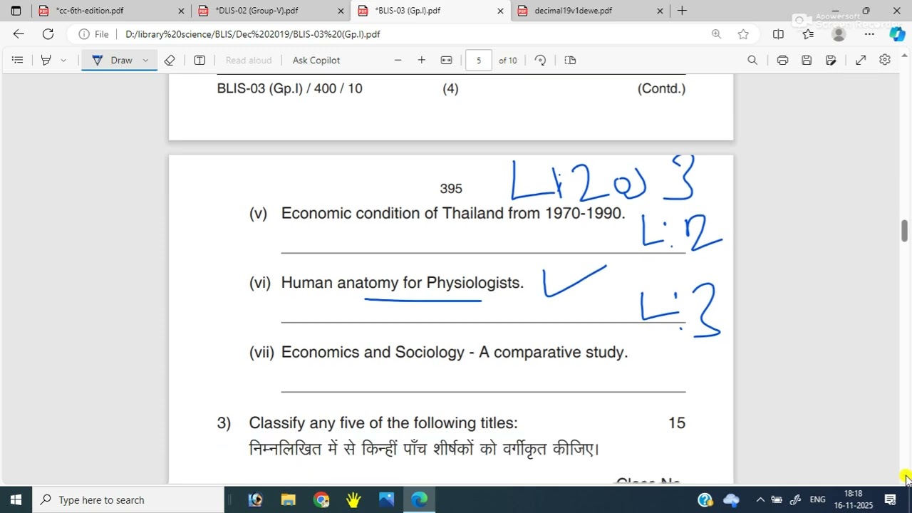 How to pass DLIS 02 BLIS 03 practical paper