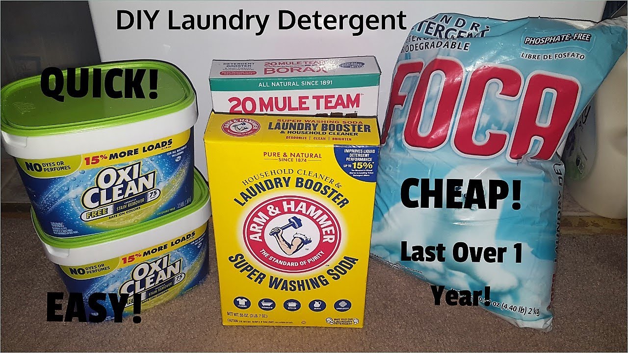 Как сделать стиральный порошок своими руками | Легко, дешево и быстро | Хватает более чем на год
