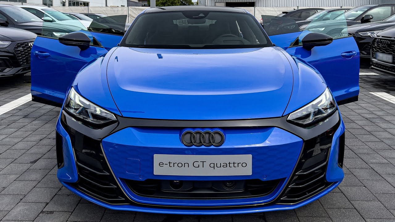 2023 Audi e-tron GT quattro (476hp) - Sound, Innen- und Außen Details
