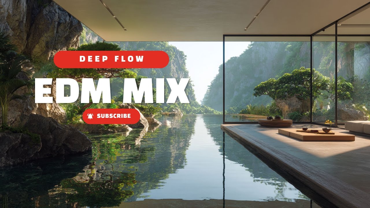 Deep Flow EDM — Background Beats for Work or Chill🌌🎧