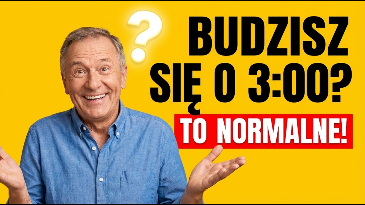 Budzisz się o 3 w nocy i nie możesz zasnąć? To NIE jest bezsenność &mdash; neurolog wyjaśnia