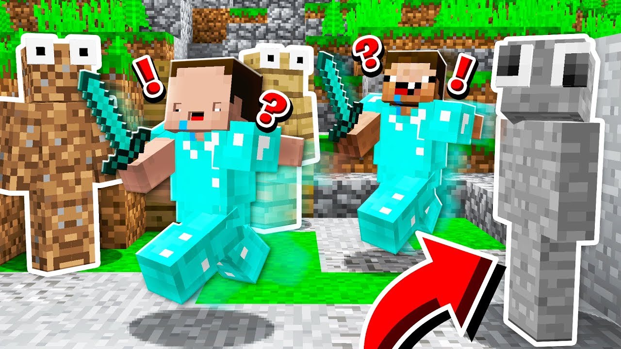 THEY NEVER SAW ME.. (MINECRAFT CAMO TROLLING!)