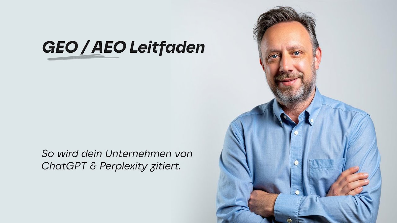 GEO Leitfaden  So wird dein Unternehmen von ChatGPT & Perplexity zitiert