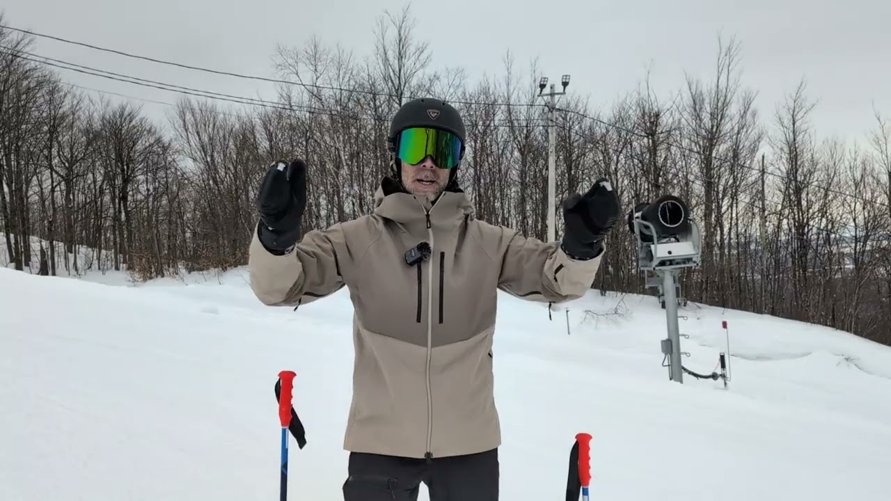 Exercice court rayon 1 #ski #shortturn #skiing #Dynastar #rossignol 