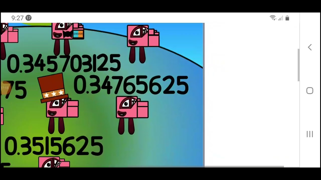 numberblocks band 512ths part 2