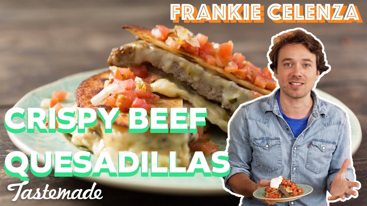Crispy Beef Quesadillas I Frankie Celenza