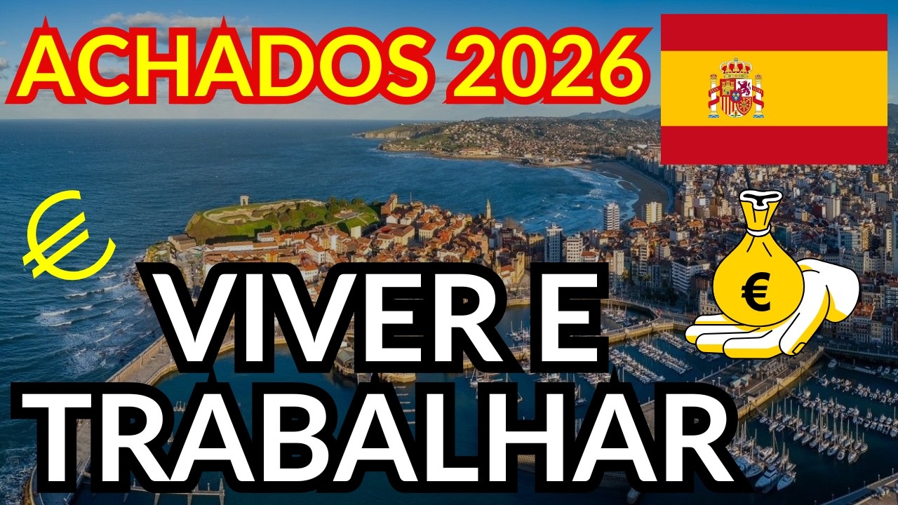 ESPANHA 2026: 4 Cidades com Aluguel Barato e MUITO Emprego (Que ninguém te conta!)