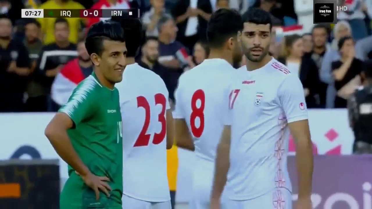 Iraq vs Iran 2-1 | مباراة العراق وايران مباراة كاملة