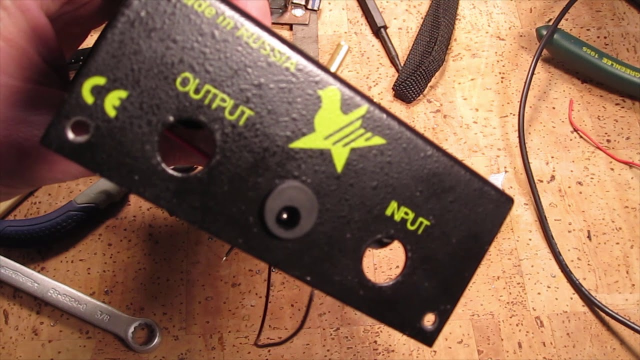Big Muff Pi 9V Power Adaptor MOD