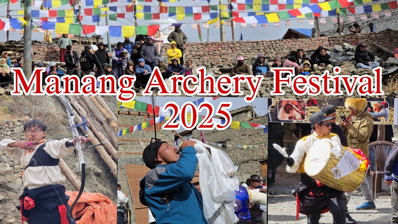 Manang And Tanki Manang Archery Festival (Metha) 2025 (culture of manang)  [ vlog 1 ]