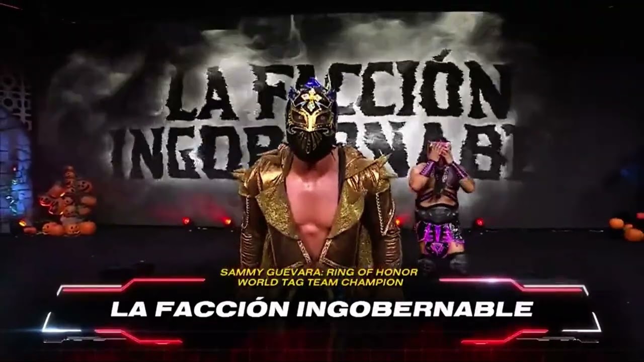 LA FACCION INGOBERNABLE  Entrance:  AEW Collision November 01,2025