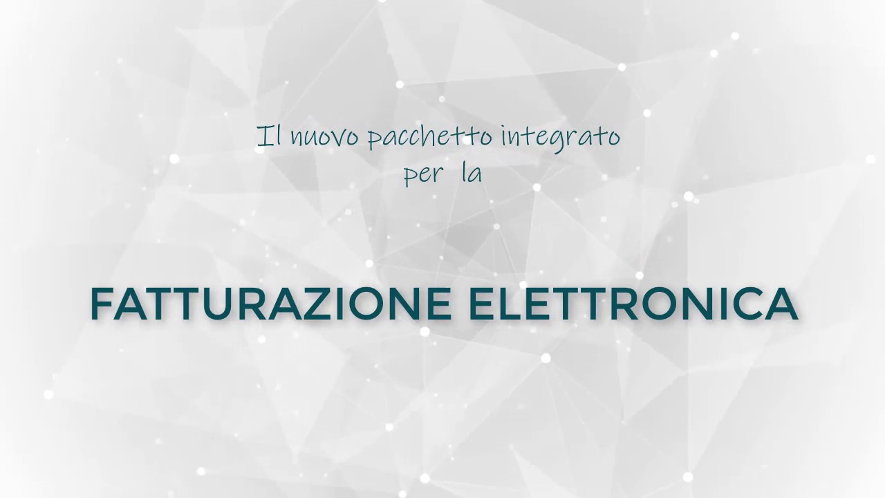 Fattura elettronica distributori automatici