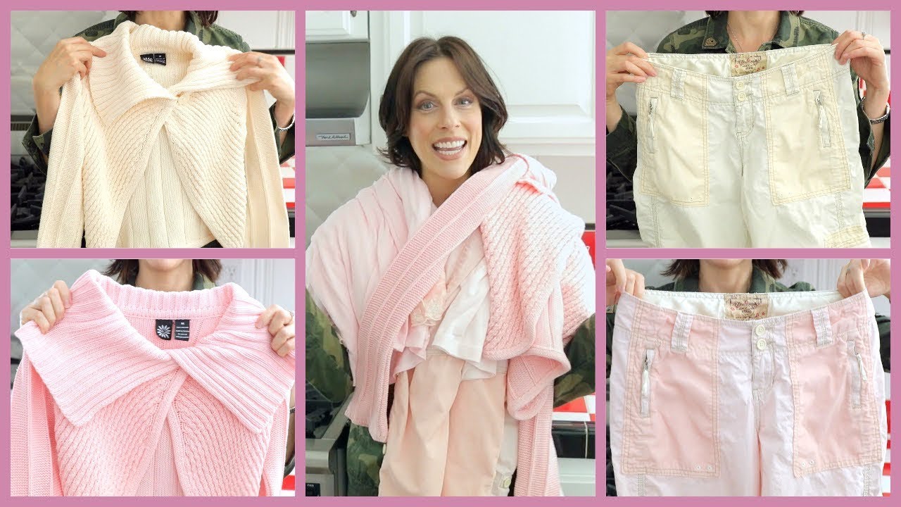 Rit Clothing Dye:  ROSE QUARTZ!