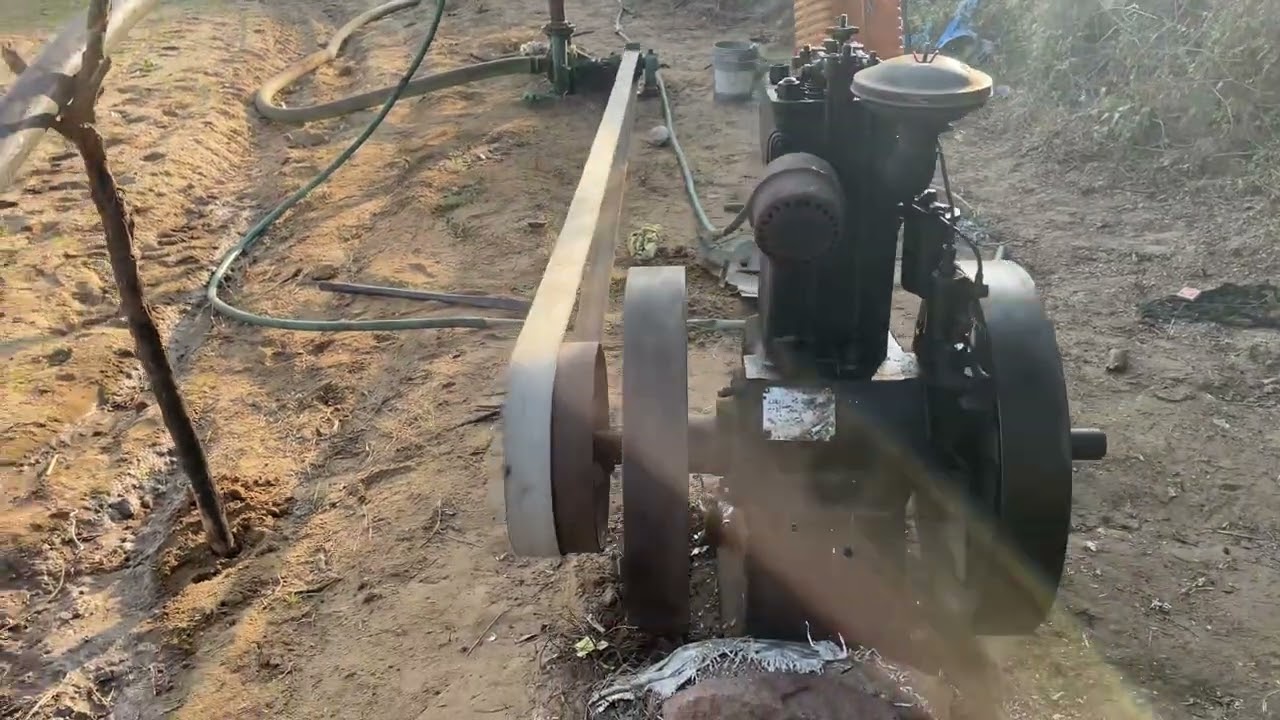 8Hp Diesel Engine 🚂 Yt Farming Machine 8Hp Engine 🤯 Diesel Engine water pump 