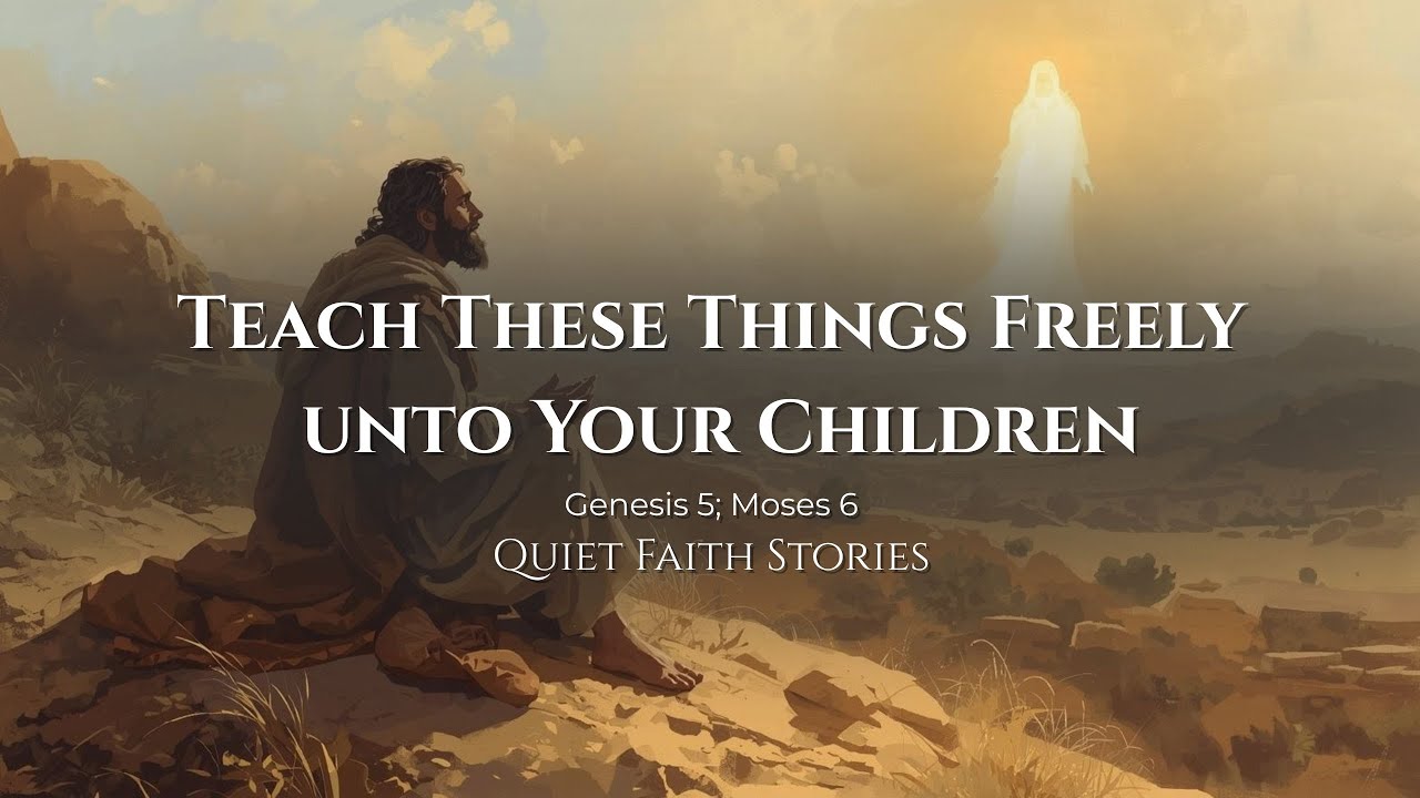 Teach These Things Freely unto Your Children | Come, Follow Me Reflections | Old Testament