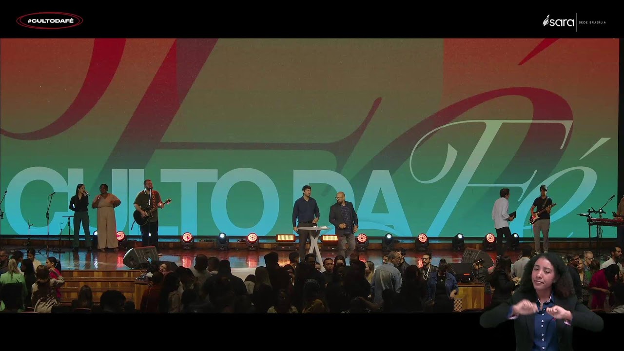 Culto da F&eacute; 20h - Sara Nossa Terra
