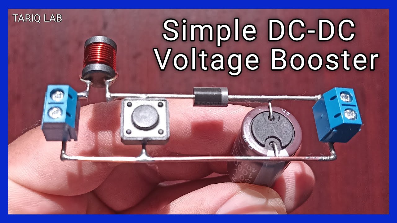 How To Make Voltage Booster | DC DC Booster | Buck Converter