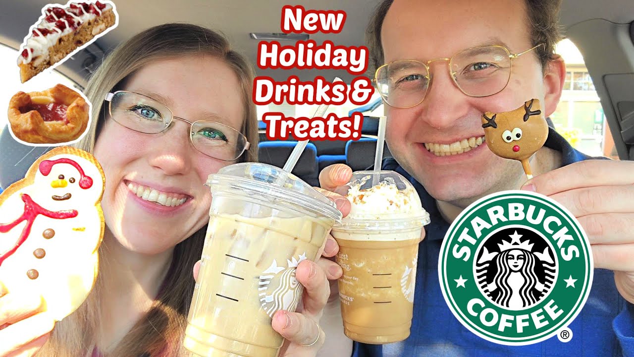 Trying Starbucks' New Holiday Menu 2021!