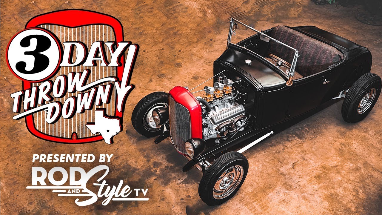 The 3 Day Throwdown. 1930 FORD MODEL A ROADSTER BUILT IN 3 DAYS 🇺🇸⚡🏁