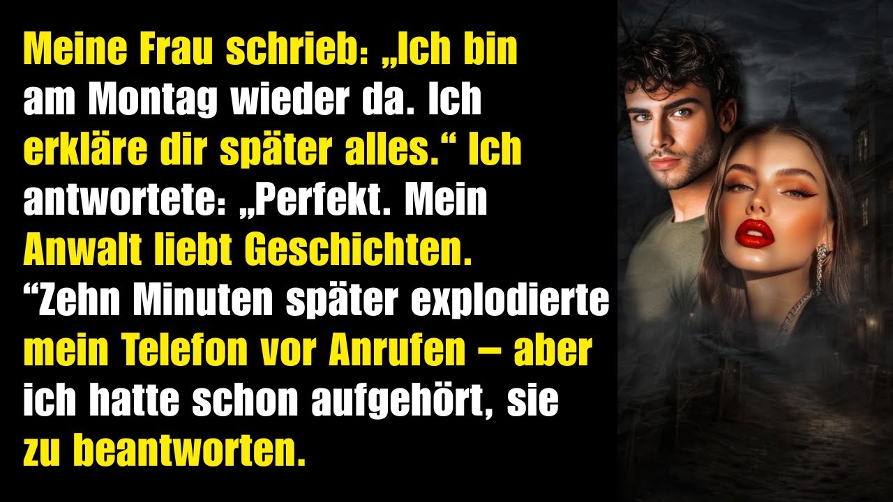 Bin Montag zurück, erklär’s später“, schrieb meine Frau. Sie ahnte nicht, was sie erwartet