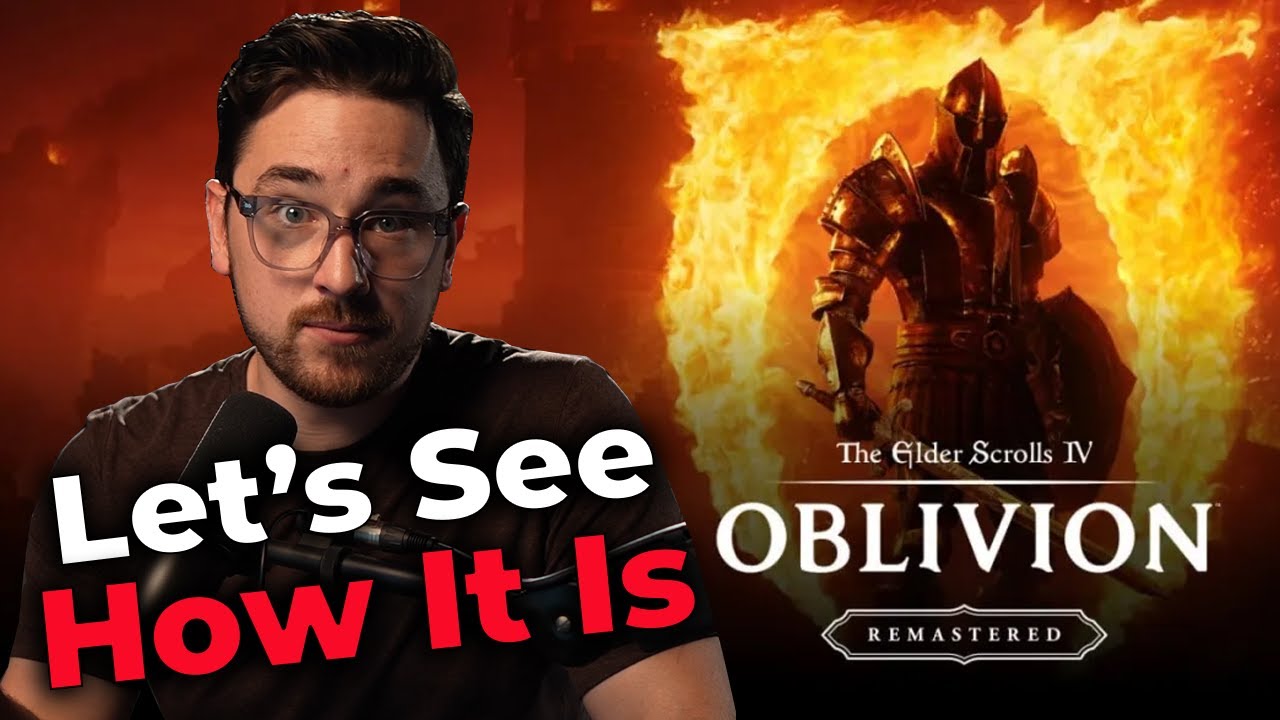 Oblivion Remastered Reveal And Playing The Game - Luke Reacts