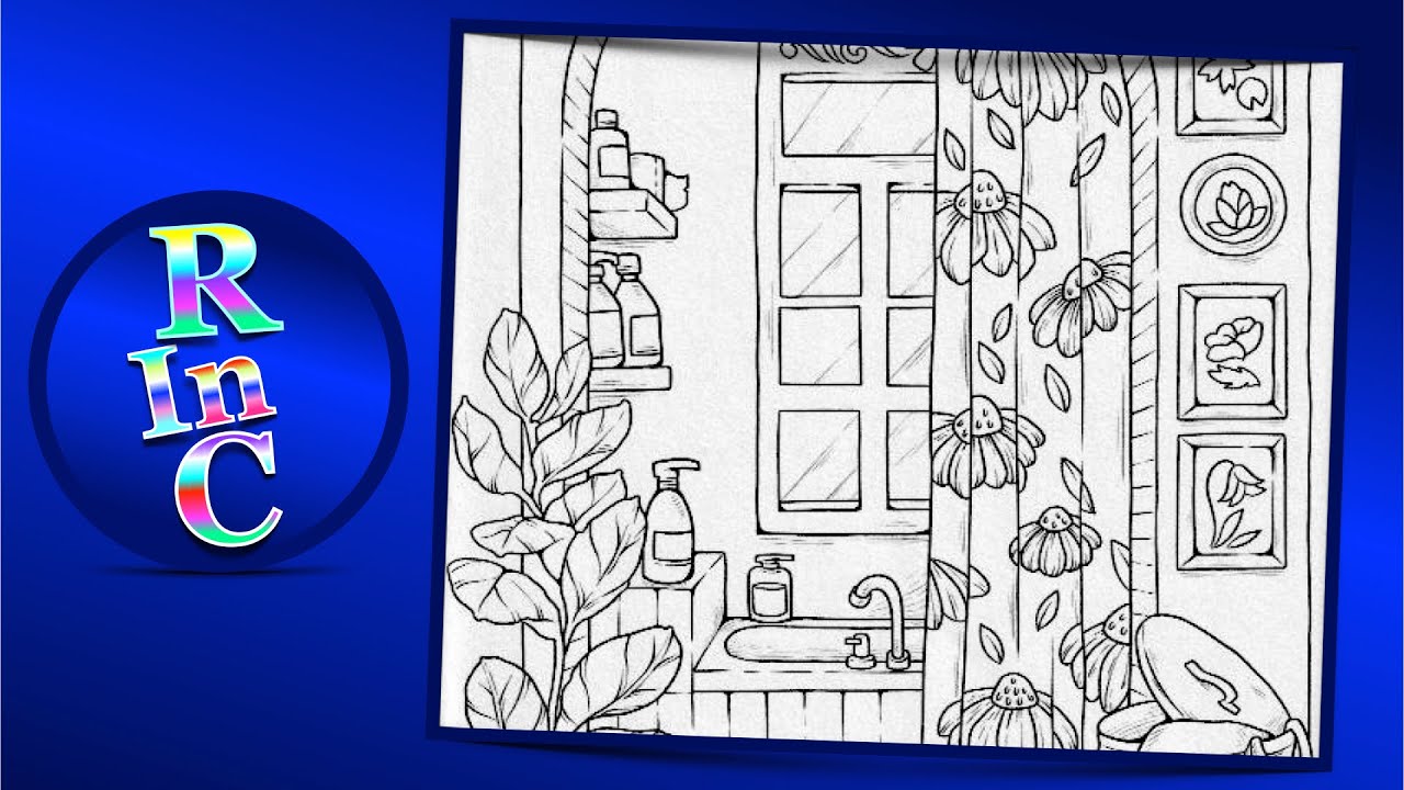 Relaxing Coloring Page | Relaxing Corner Coloring Book - Coco Wyo | Speed Coloring | Reelax In Color