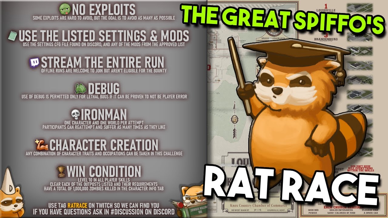Project Zomboid | Rat Race - Z2H Fat Carpenter