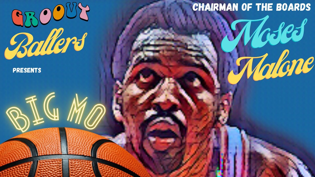 🏀 The Top 25 NBA Players of the 70s (#18): Moses Malone | Groovy 70s Basketball Chronicles #nba75
