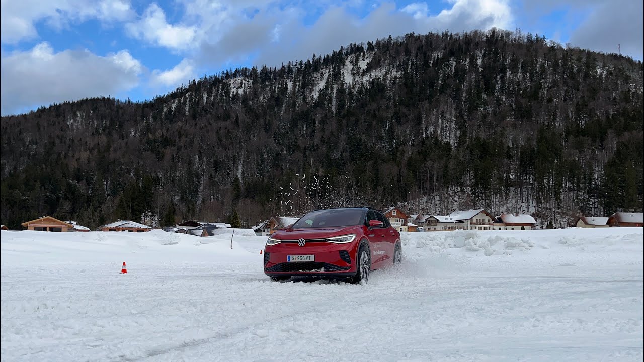 ID.4 GTX Winter Driving Experience mit Technikblog