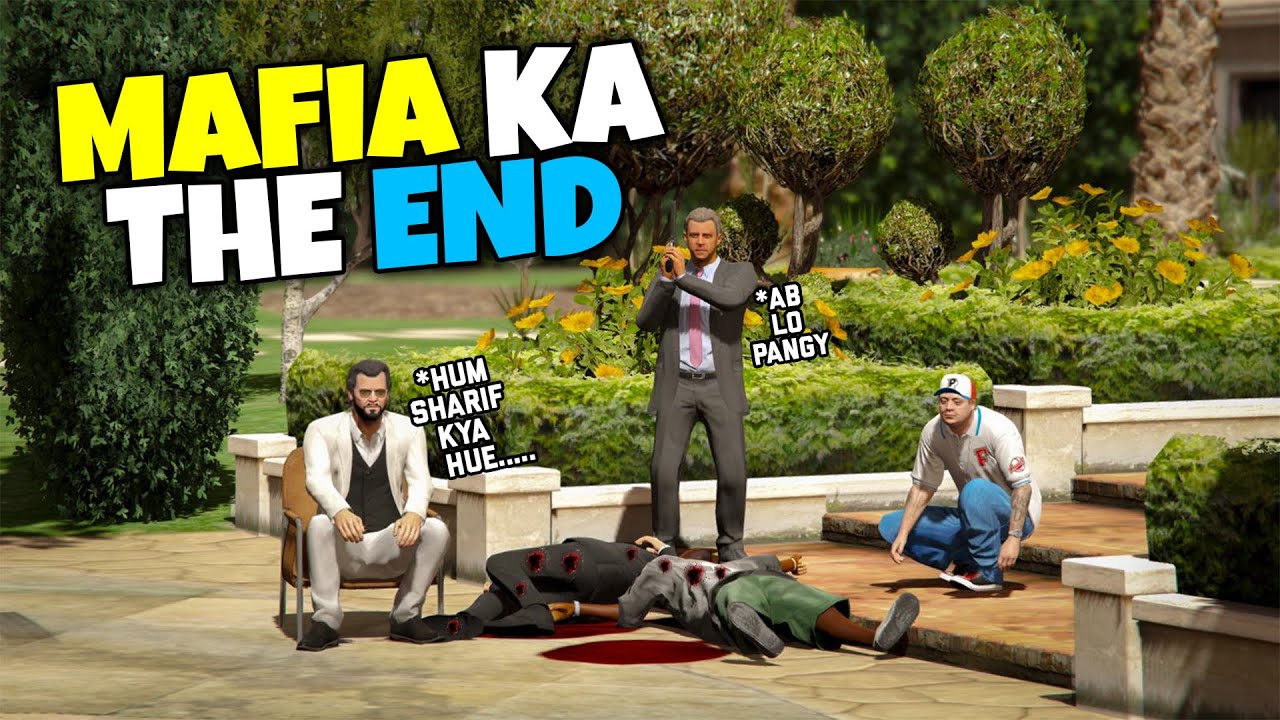 GTA 5 Pakistan | The End Of Mafia | Michael and DADA ABU | Urdu