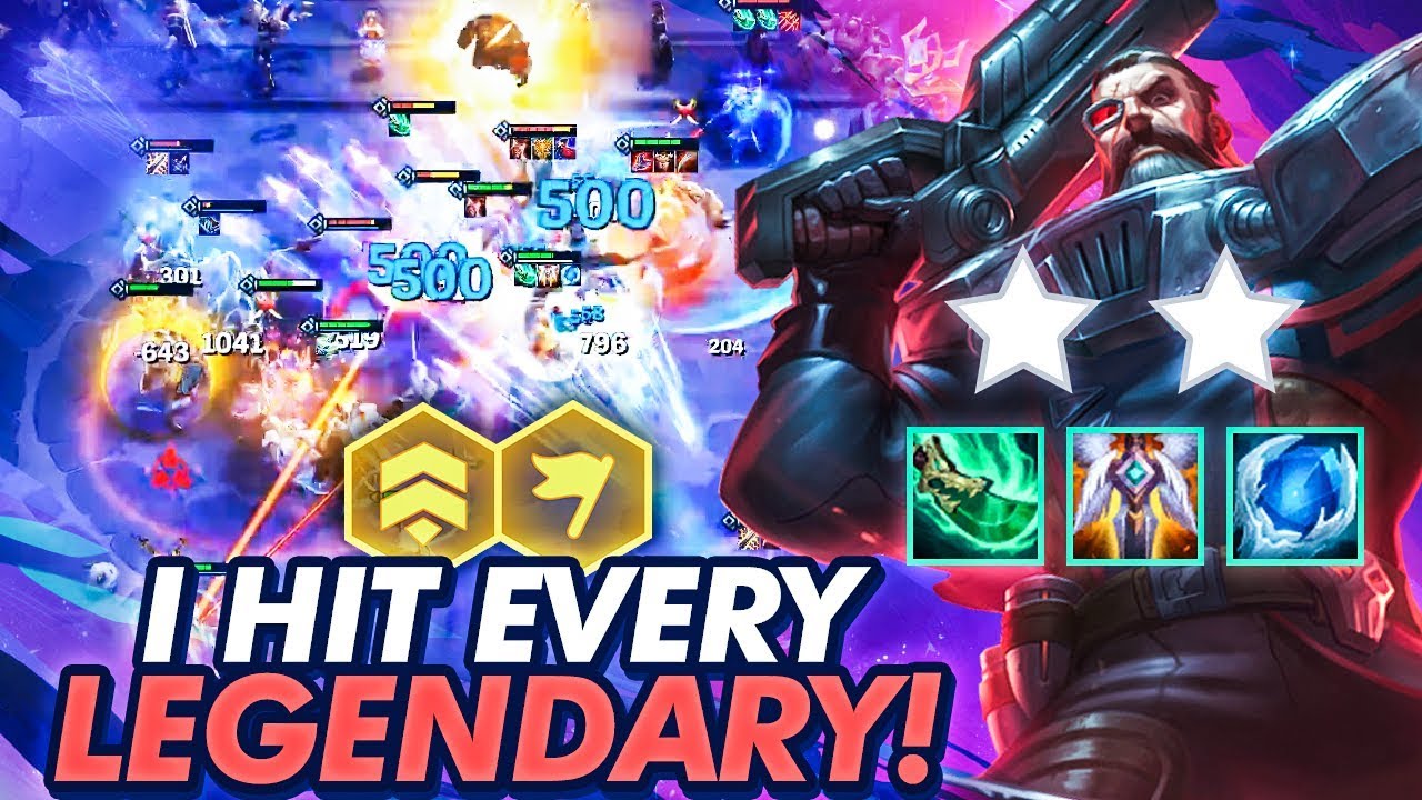 I HIT EVERY LEGENDARY IN THE GAME?! WHAT IS THIS COMP? | TFT | Teamfight Tactics