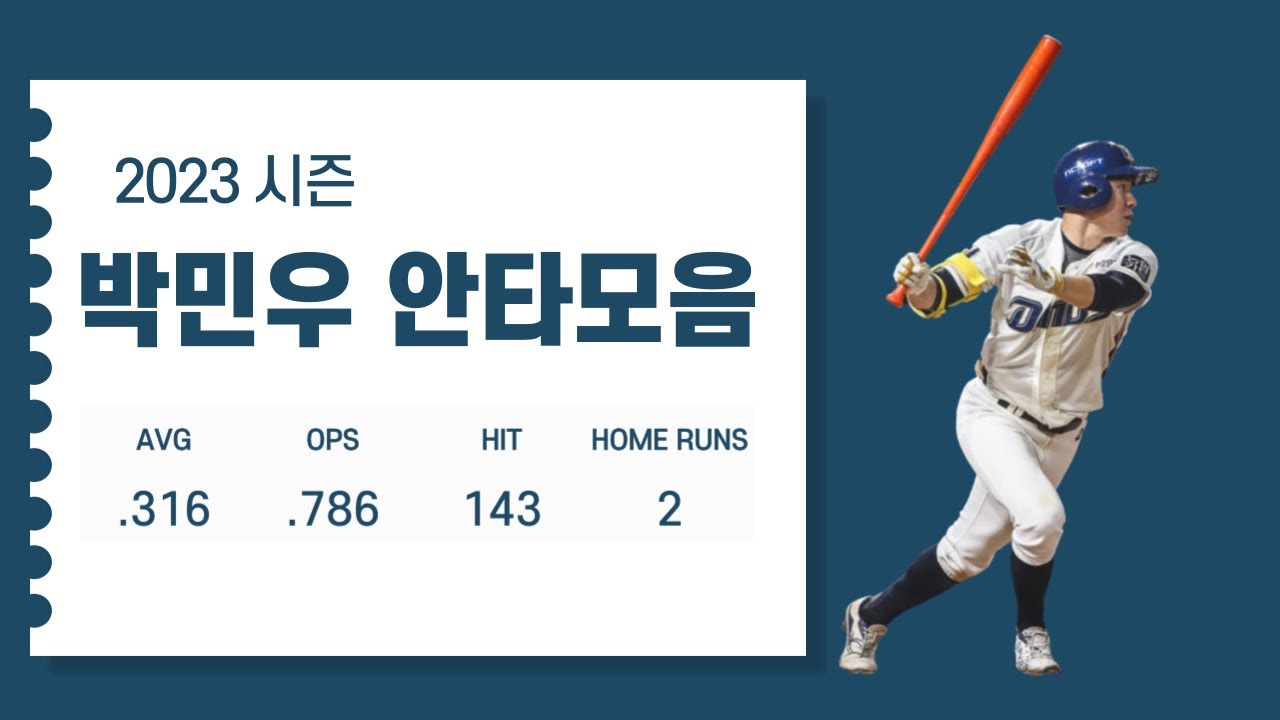 2023시즌 박민우 (NC 다이노스) 안타모음 Park Min-woo Hit Highlights
