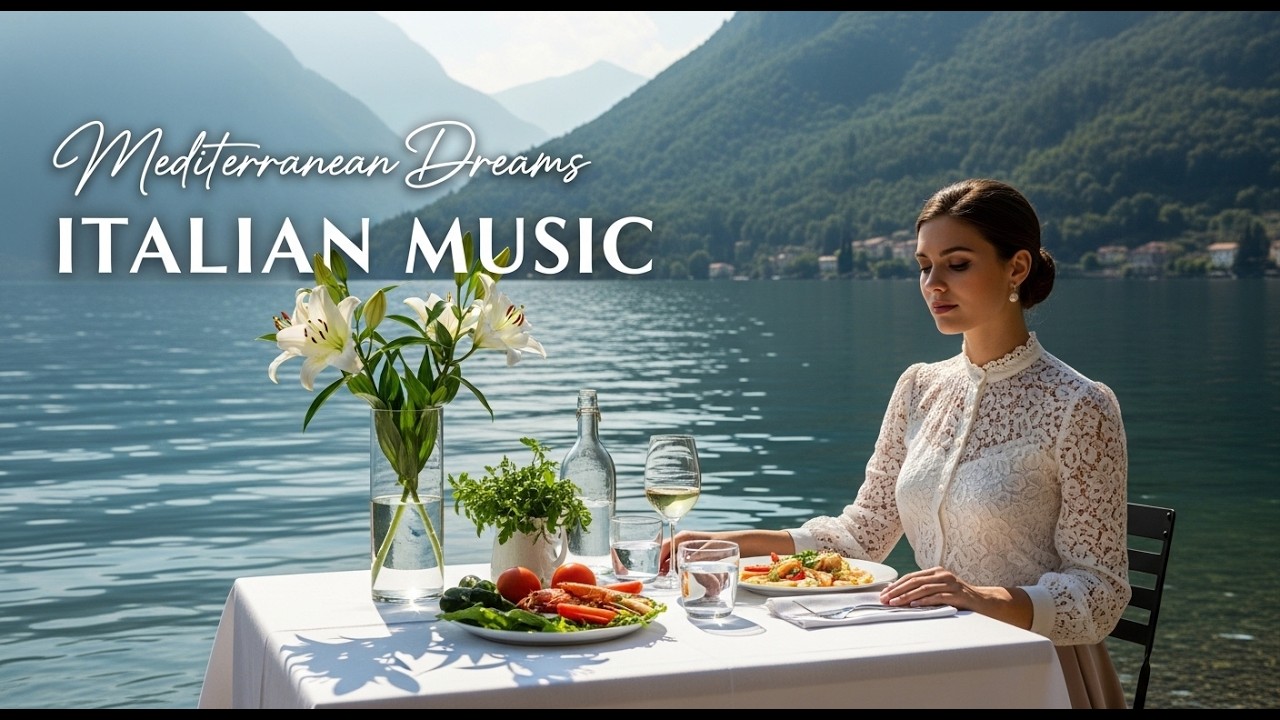 Mediterranean Seaside Harmony & Italian Atmosphere 🌊🏡 Relaxing Ocean Scenery & Smooth Chill Music