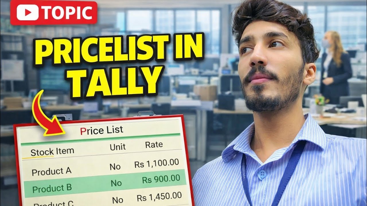 Pricelist In tally Full Process 💯 #tallyprime #account #explore #trending #education 