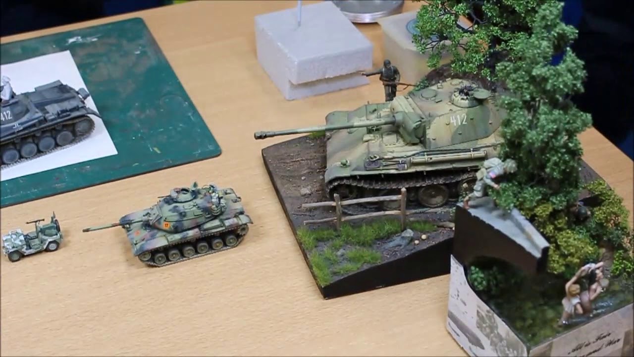 TALLER DE MODELISMO PANZER II Terrenos y Figuras 1º Parte
