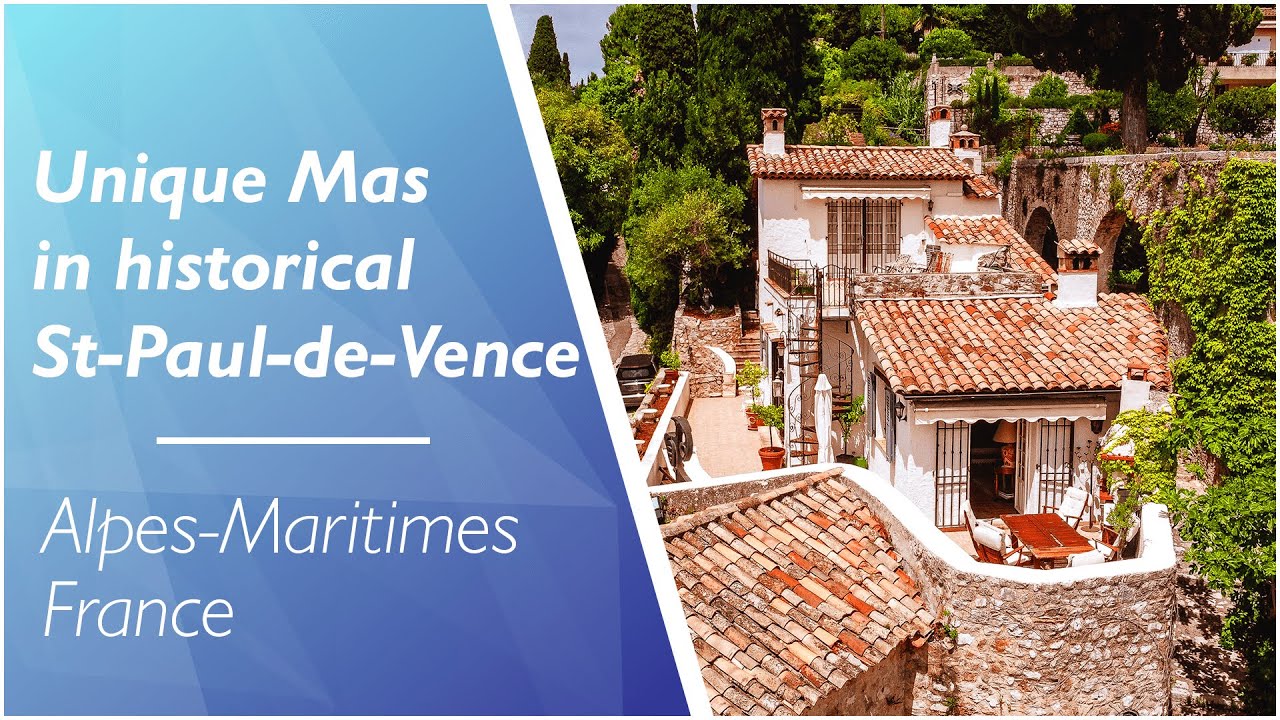 EXCLUSIVE - Unique Provencal Mas for sale in historical Saint Paul de Vence - Ref.: 111520MLE06