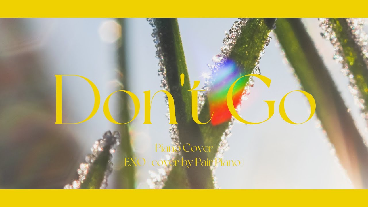 EXO - 나비소녀 (Don't Go) Piano Cover 피아노 커버