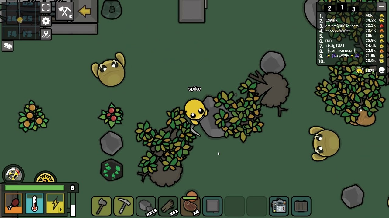 Fullgame Devast.io part 28 / Mega survival with robots Devast.io