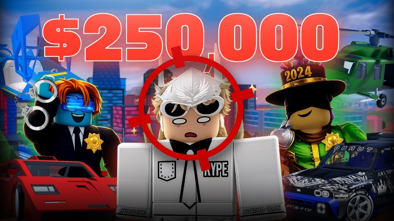 I Hired the BEST Bounty Hunters in Roblox Jailbreak to Hunt Me Down…