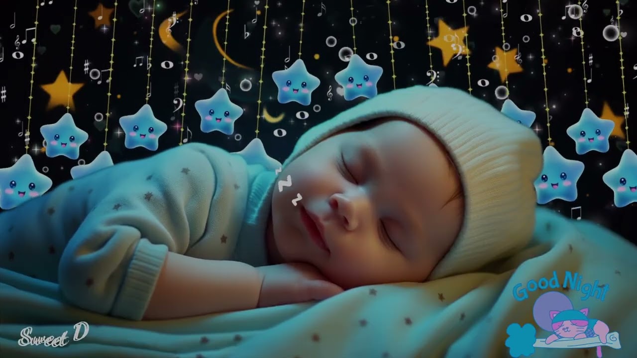 Mozart Brahms Lullaby ♫ Sleep Music for Babies ♫ Overcome Insomnia in 3 Minutes
