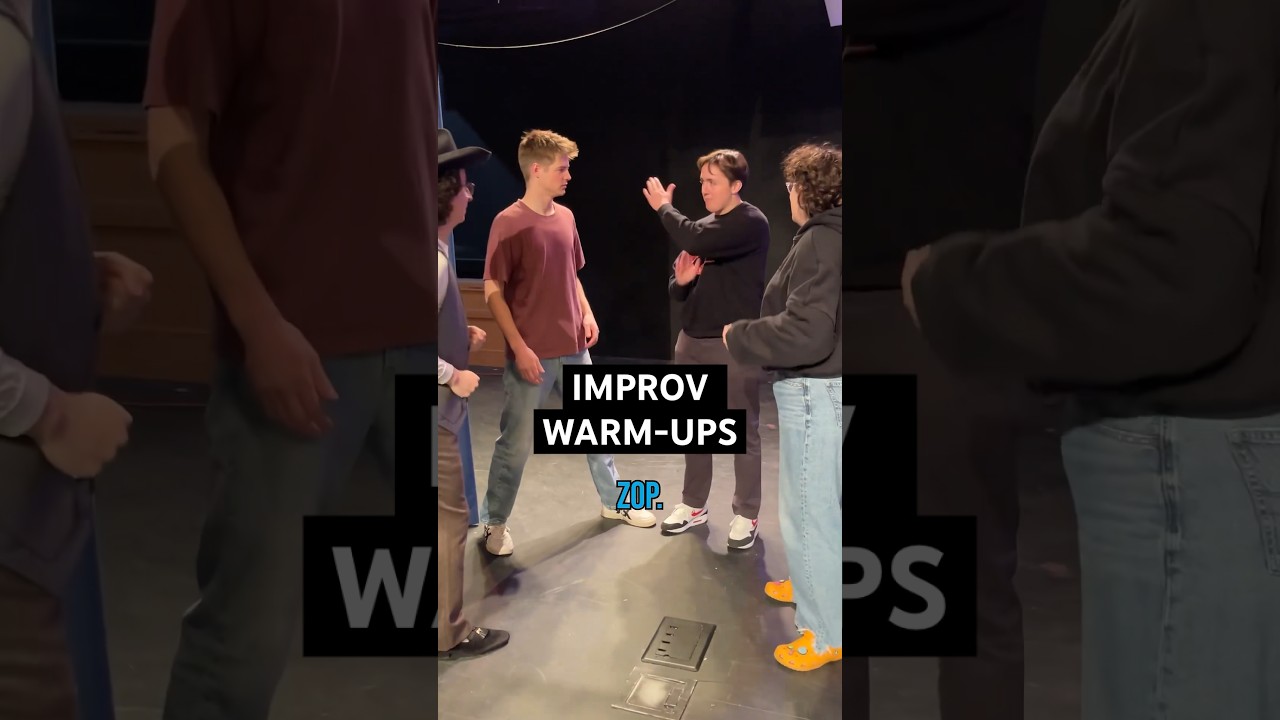 these games will get you loose #collegelife #theatrekid #theatremajor #improv #warmup