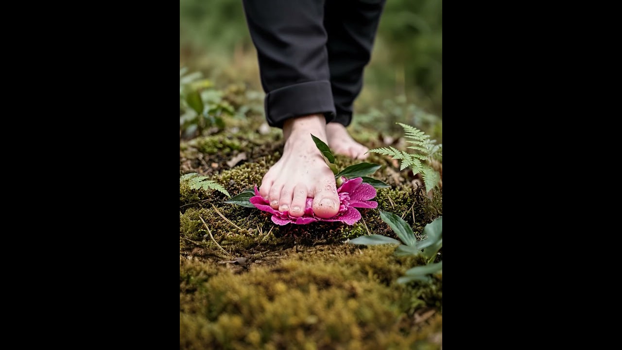 18th of 1M Crunch Challenge | Fresh Flower Foot Crush ASMR 🌸👣