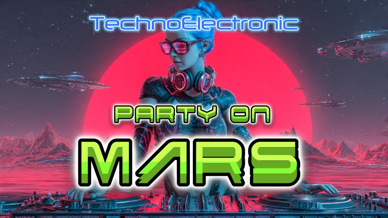 PARTY ON MARS. FIESTA EN MARTE. ELECTRONIC MUSIC. THE BEST